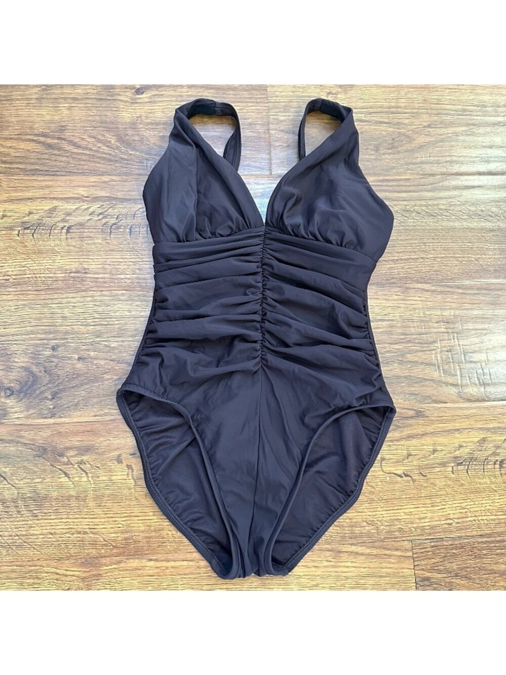 Miraclesuit ruched One Piece Swimsuit